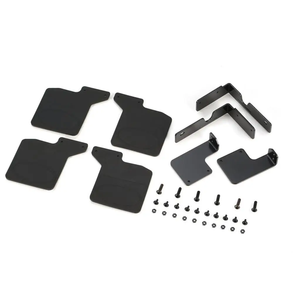 Передние и задние щитки от грязи резиновое крыло брызговик для 1/10 RC Crawler Traxxas TRX 4