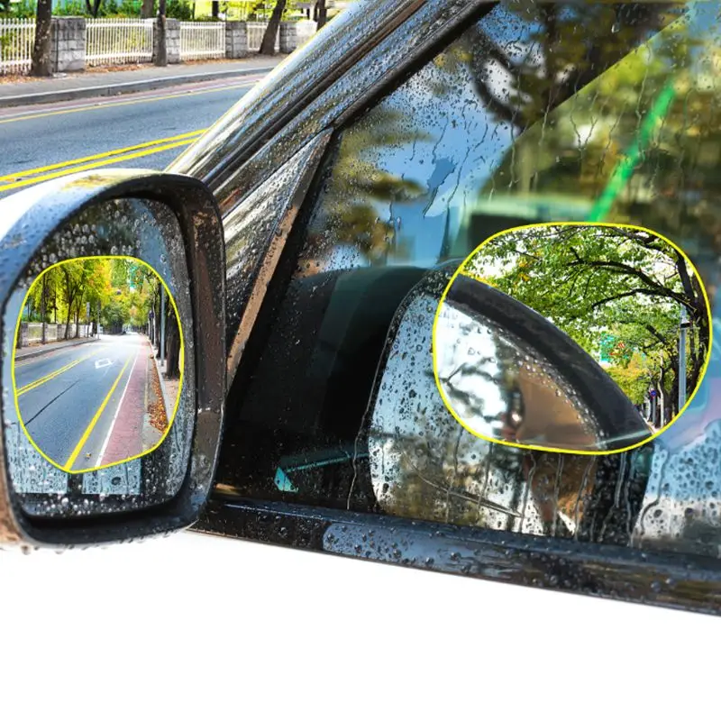 Новинка 1 пара автомобильный Грузовик анти вода туман пленка покрытие