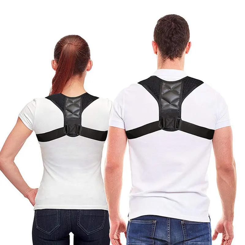 

Medical Adjustable Clavicle Men Woemen Upper Back Brace Shoulder Lumbar Support Belt Corset Posture Correction pain releif