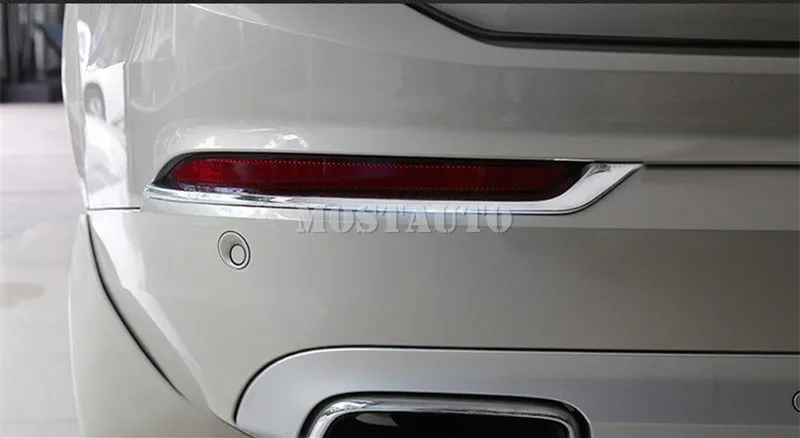 Для VOLVO XC90 ABS хромированный задний противотуманный фонарь абажур для лампы с