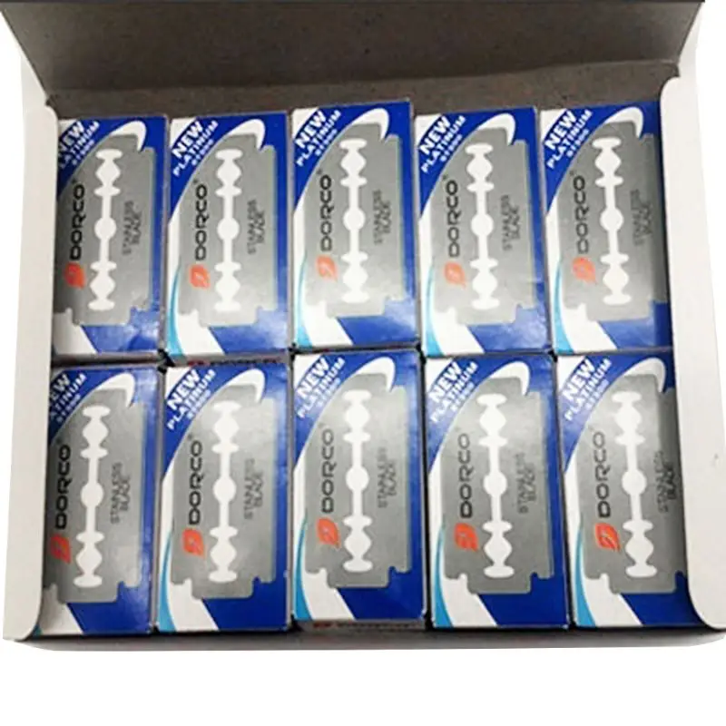 10 шт. мужские бритвенные лезвия из нержавеющей стали|Бритва| |