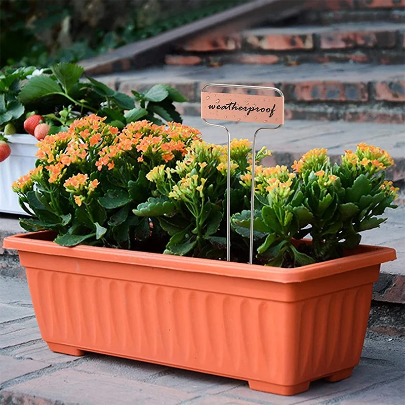 

40Pcs Metal Copper Plant Labels,Plant Tags Plant Marker,Garden Labels Nursery Tag for Flowers, Vegetables, Seedlings