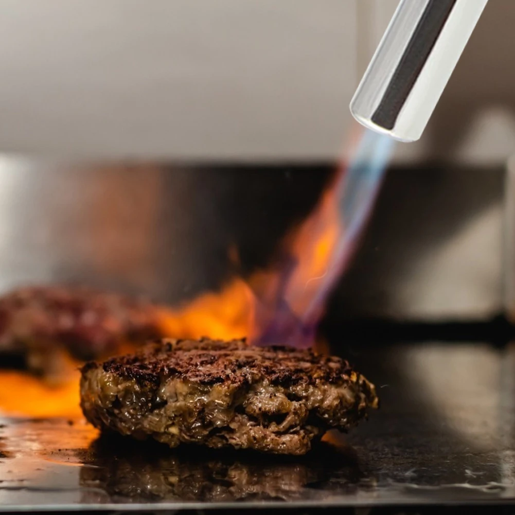 Кухонная Бутановая Зажигалка фонарь жигалка для готовки шеф-повара регулируемая