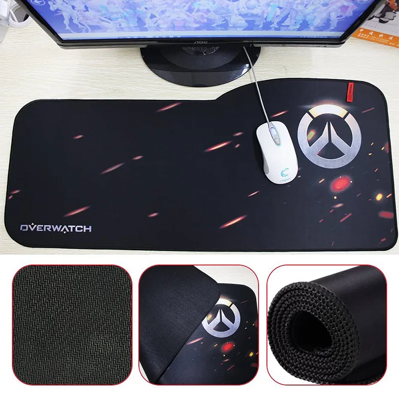 Игровой коврик для мыши Overwatch 730*330*3 мм большой игровой геймерский ноутбука