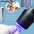 Ручная УФ-силиконовая лампа для ногтей, лампа для ногтей, силиконовый штамп для сушки ногтей, инструменты для ногтей