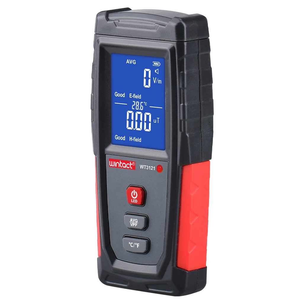 

Electromagnetic Field Radiation Detector Tester Emf Meter Rechargeable Handheld Portable Counter Emission Dosimeter Computer