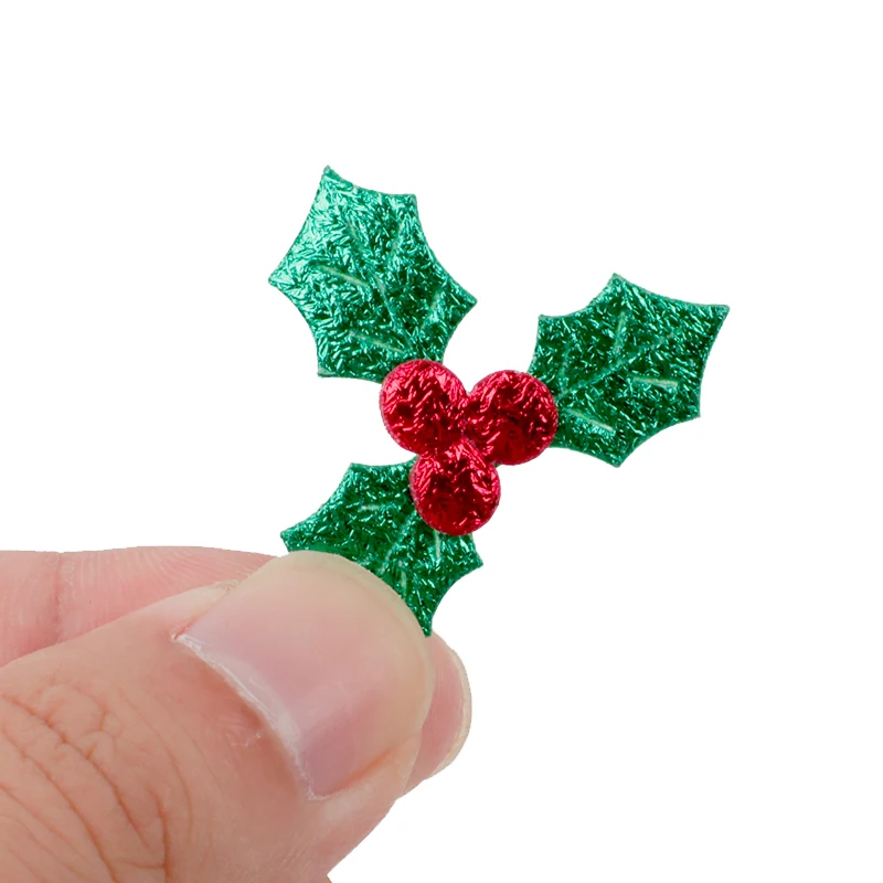 50 шт. искусственные листья Падуба рождественские украшения для дома