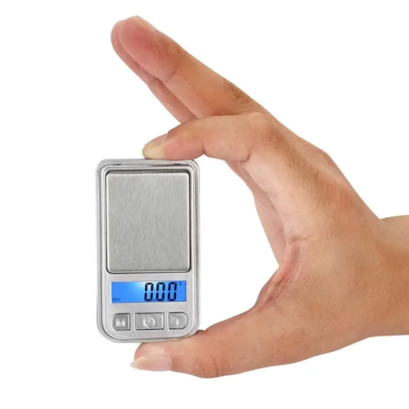 

Mini Digital Pocket Scale 200g/100g 0.01g Precision Weight Measuring for Kitchen Jewellery Pharmacy Gold Tare Weighing