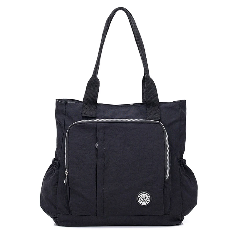 

2021 Fashion Women Nylon Large Capacity Shoulder Bag Messenger Cross Body Bag Multi Pockets Bolsa Feminina
