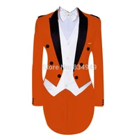 premium custom made to measure tailored mens bespoke tuxedoornage tailcoatjacketpantsvest