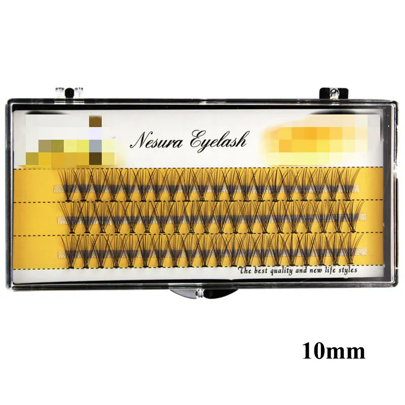 

Professional Makeup Individual Cluster EyeLashes Grafting Fake False Eyelashes 60pcs eyelash extension individual eyelash bunche