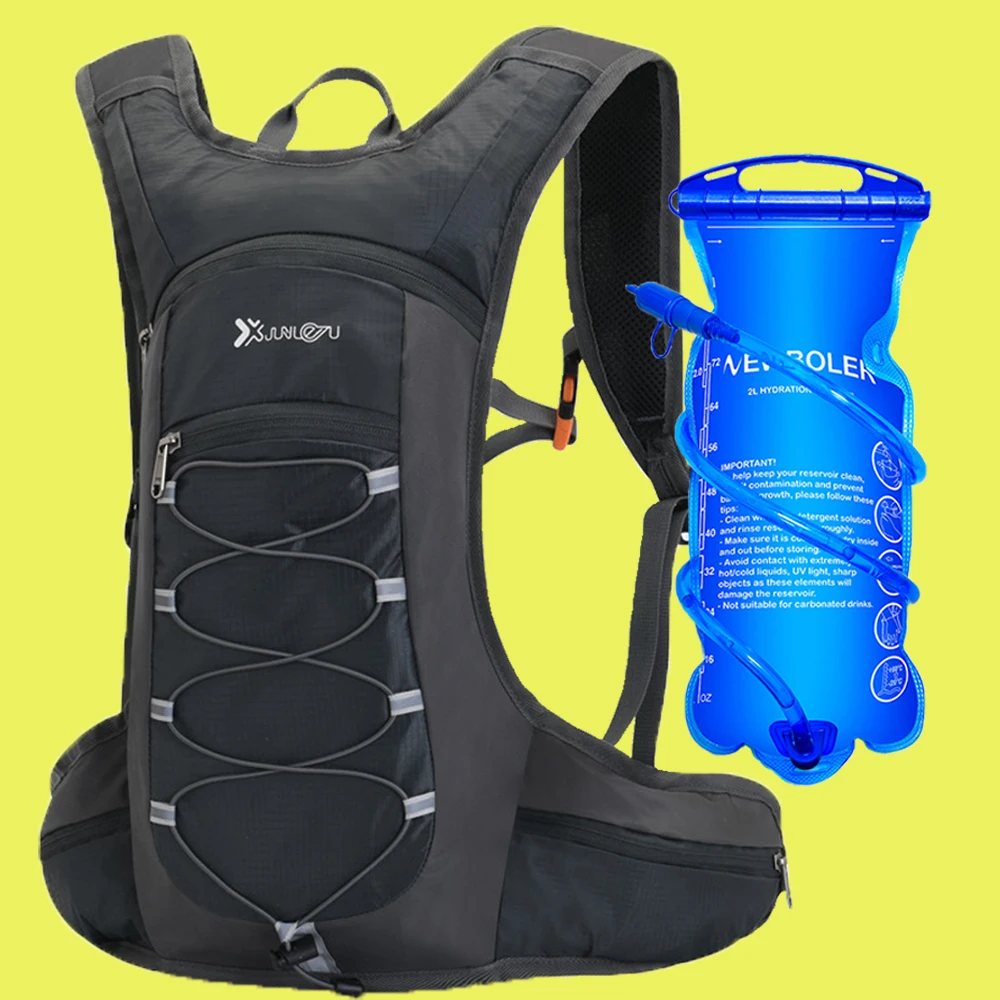

10L Outdoor Sport Cycling Run Water Bag Storage Hydration Pocket Backpack UltraLight Hiking Bike Riding Pack Bladder Knapsack