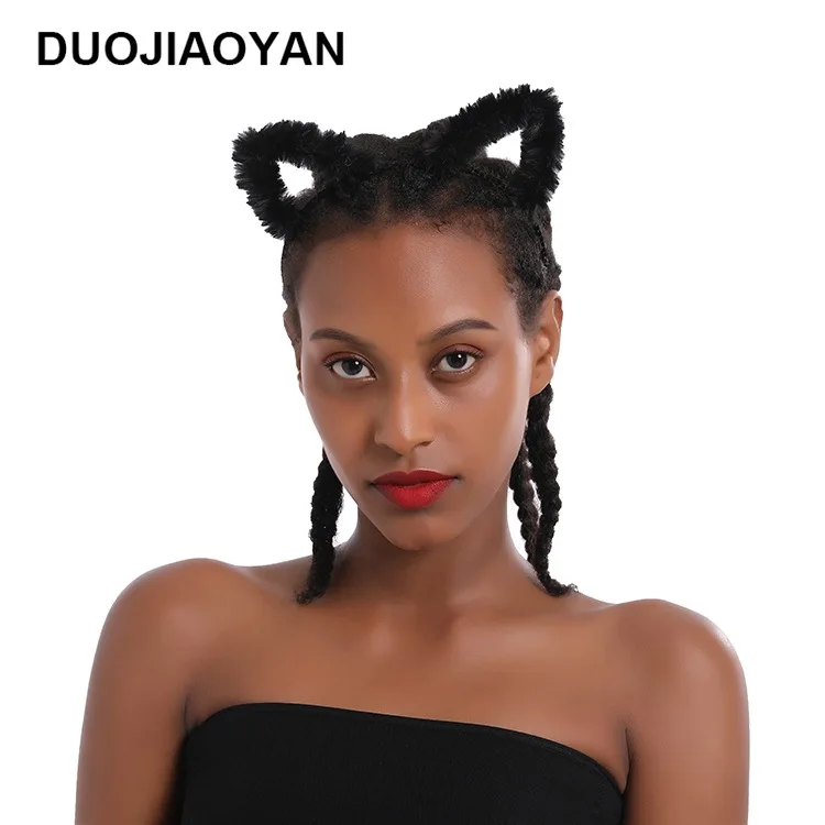 Cosroom пикантная обувь с украшением в виде кошачьих ушек для женщин лента волос (4