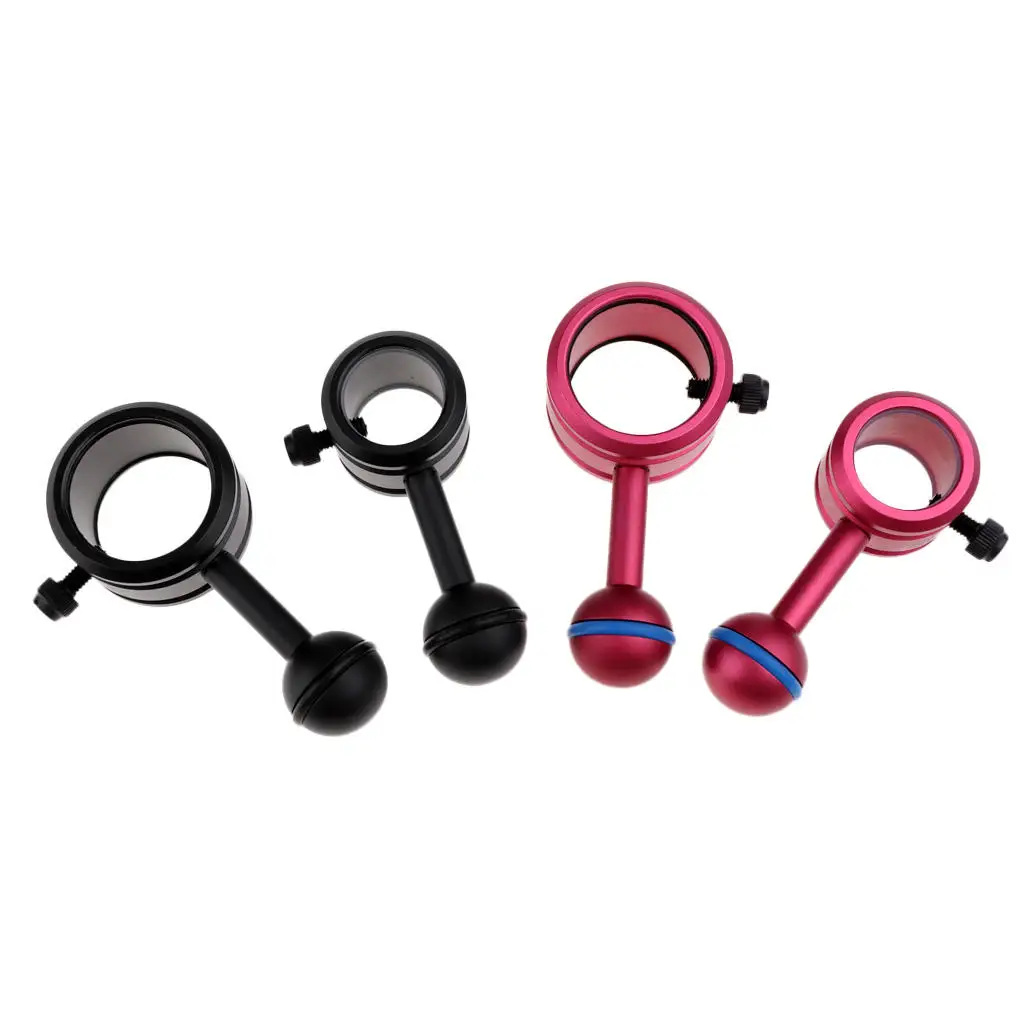 

Performance Aluminum Alloy Scuba Diving Dive Underwater Camera Torch Flashlight Holder Mount Ball Joint Arm Conncetor Bracket