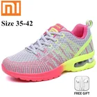 Кроссовки женские Xiaomi Mijia, дышащие, на воздушной подушке, на шнуровке