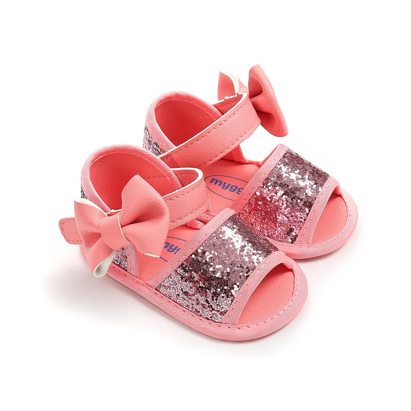 Летняя детская обувь сандалии для маленьких девочек из искусственной кожи с