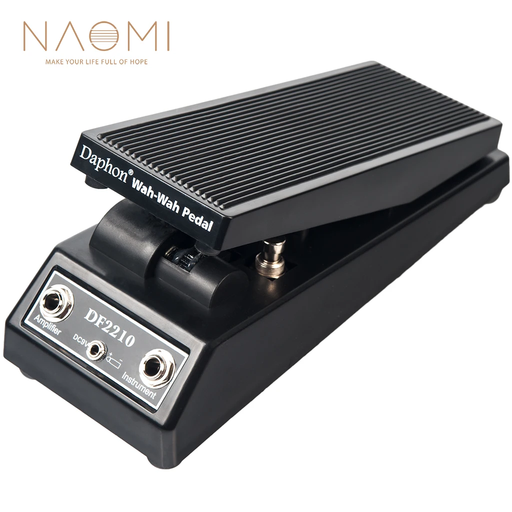 naomi daphon df2210 gitarre klassische wah wah pedal gitarre stereo volumen pedal für elektrische gitarre spieler dj free global shipping