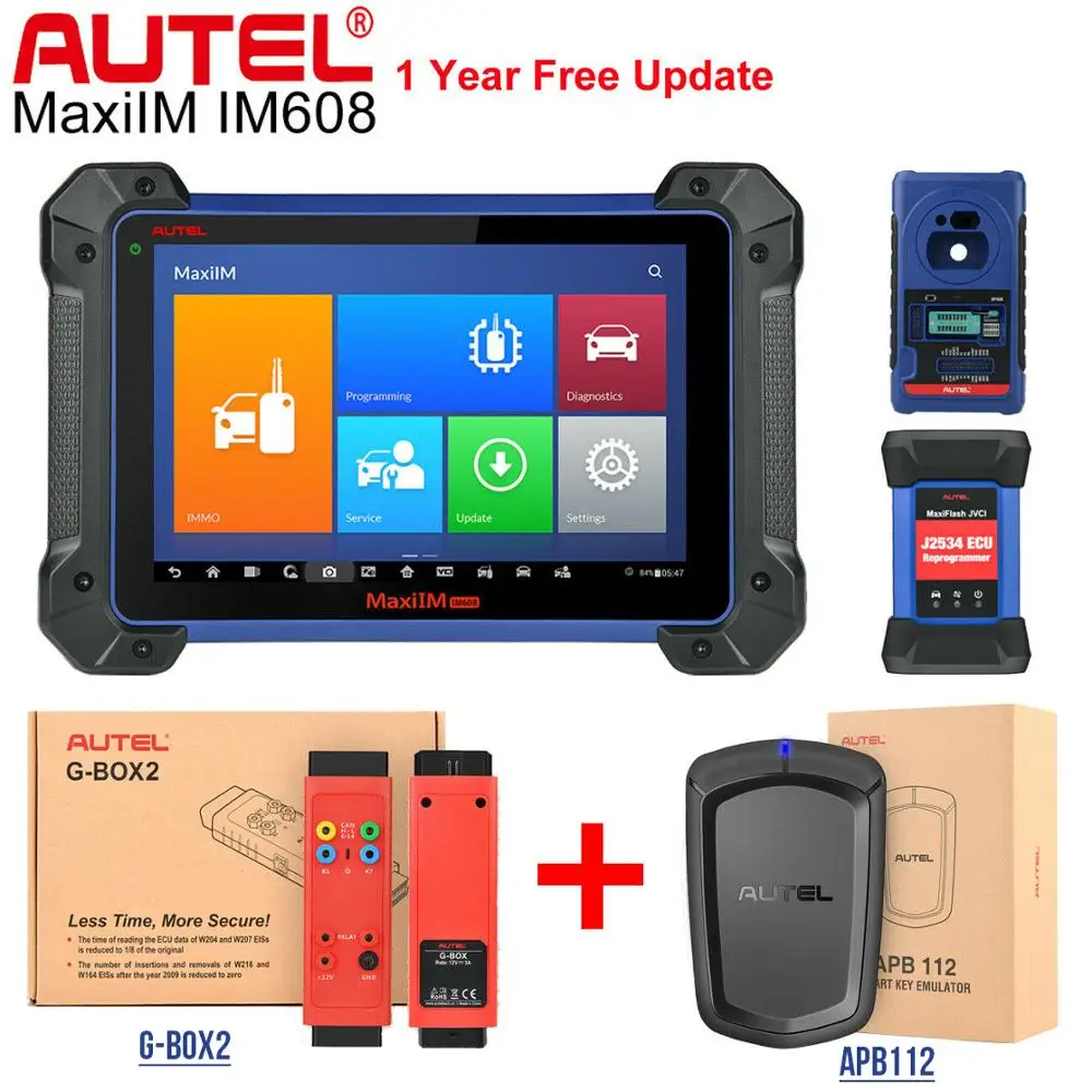 Программатор Autel MaxiFlash ECU программатор ключей IM608 XP400 диагностика всех систем