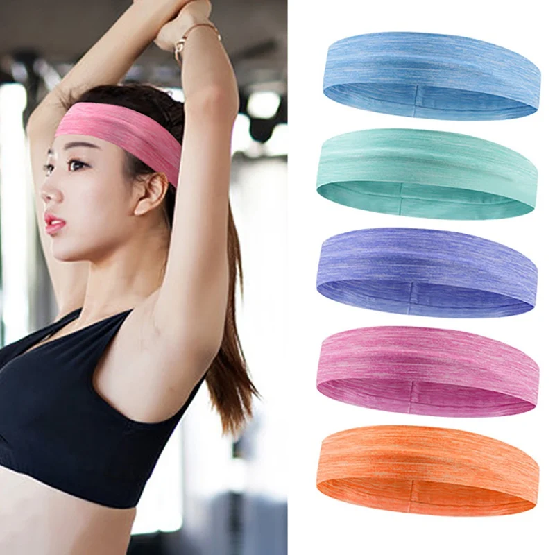 Противоскользящая Детская Спортивная головная повязка для волос мужчин и женщин