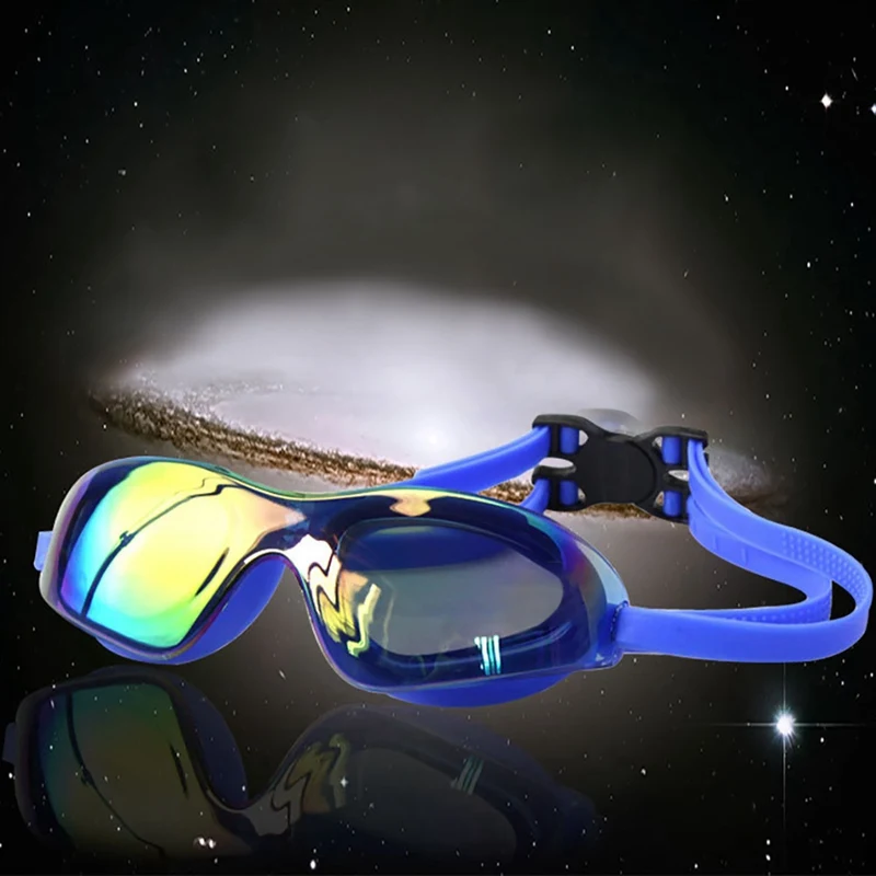 

Professional Swimming Goggles Dust-proof Anti-fog Glasses Women Men High Definition Electroplated Lens Waterproof Eyewear