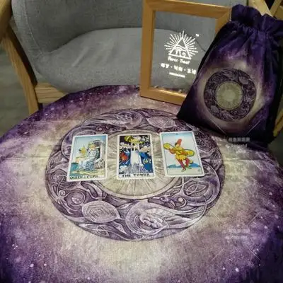 Цветочные тени скатерть Таро Shadowscapes Tarot divination Волшебная торжественная игра |