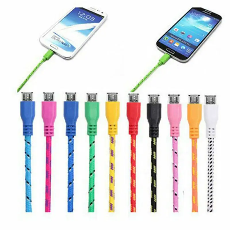Зарядный кабель Micro USB для Samsung GalaxyS4 Android быстрой зарядки и передачи данных