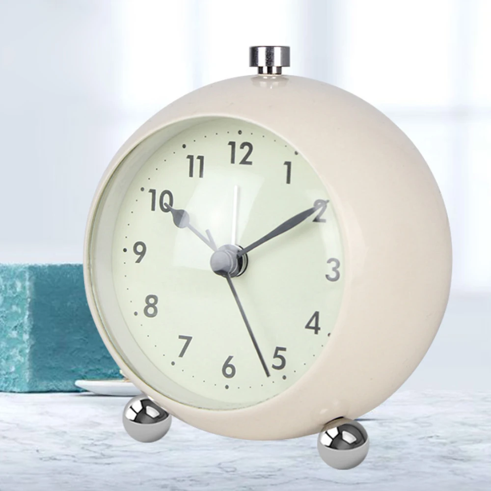 Цифровой будильник современные креативные круглые часы 3 5 дюйма европейский