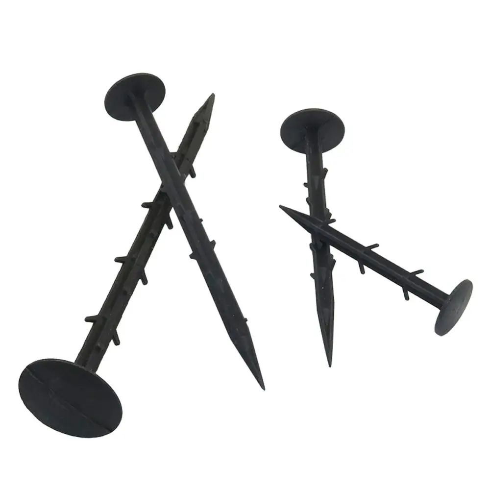 10 шт. пластиковые колышки для садовых гвоздей затенение мульча ткань с