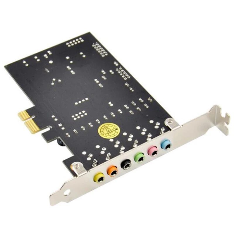 Звуковая карта PCIe 7 1 Channel CM8828 + CM9882A с кронштейном SPDIF 7.1CH аналоговая цифровая 3D