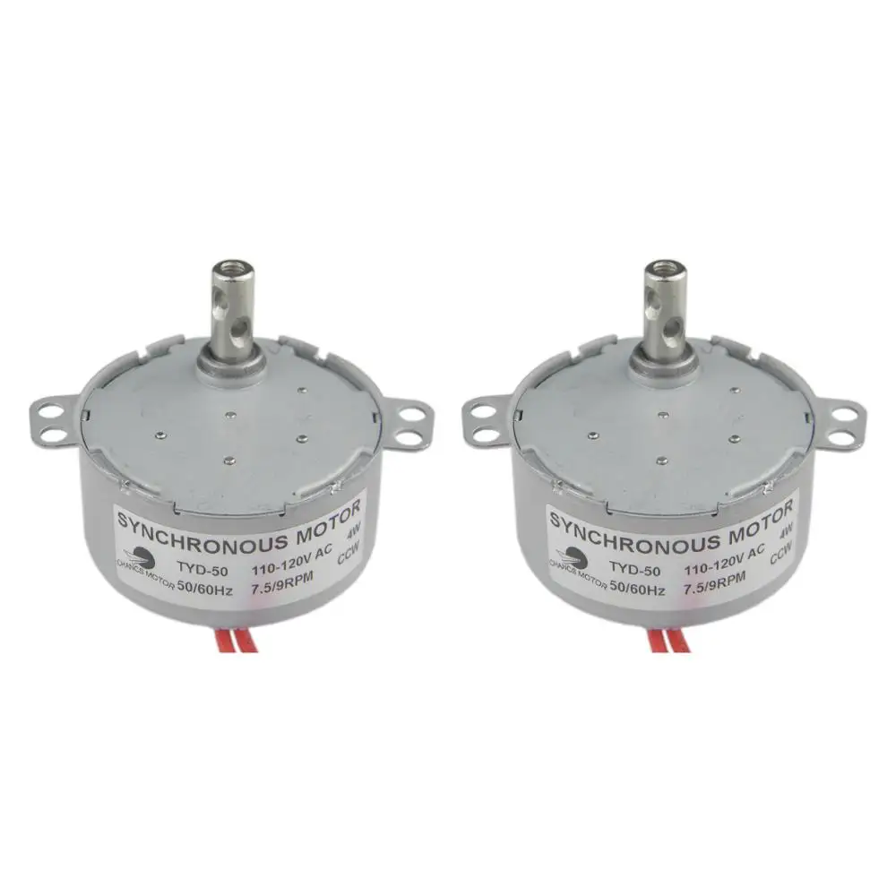 2 шт. редуктор с электродвигателем 110 В переменного тока 7 5 9 об/мин|Двигатель AC| |