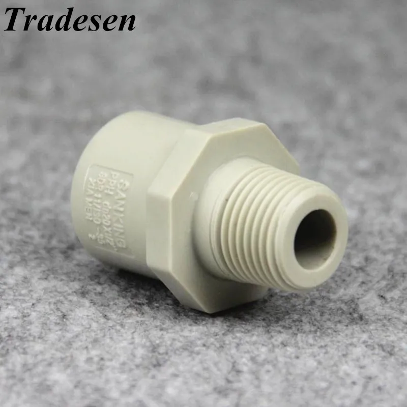 Коннектор PPH с наружной резьбой садовые разъемы для воды переходник аквариума