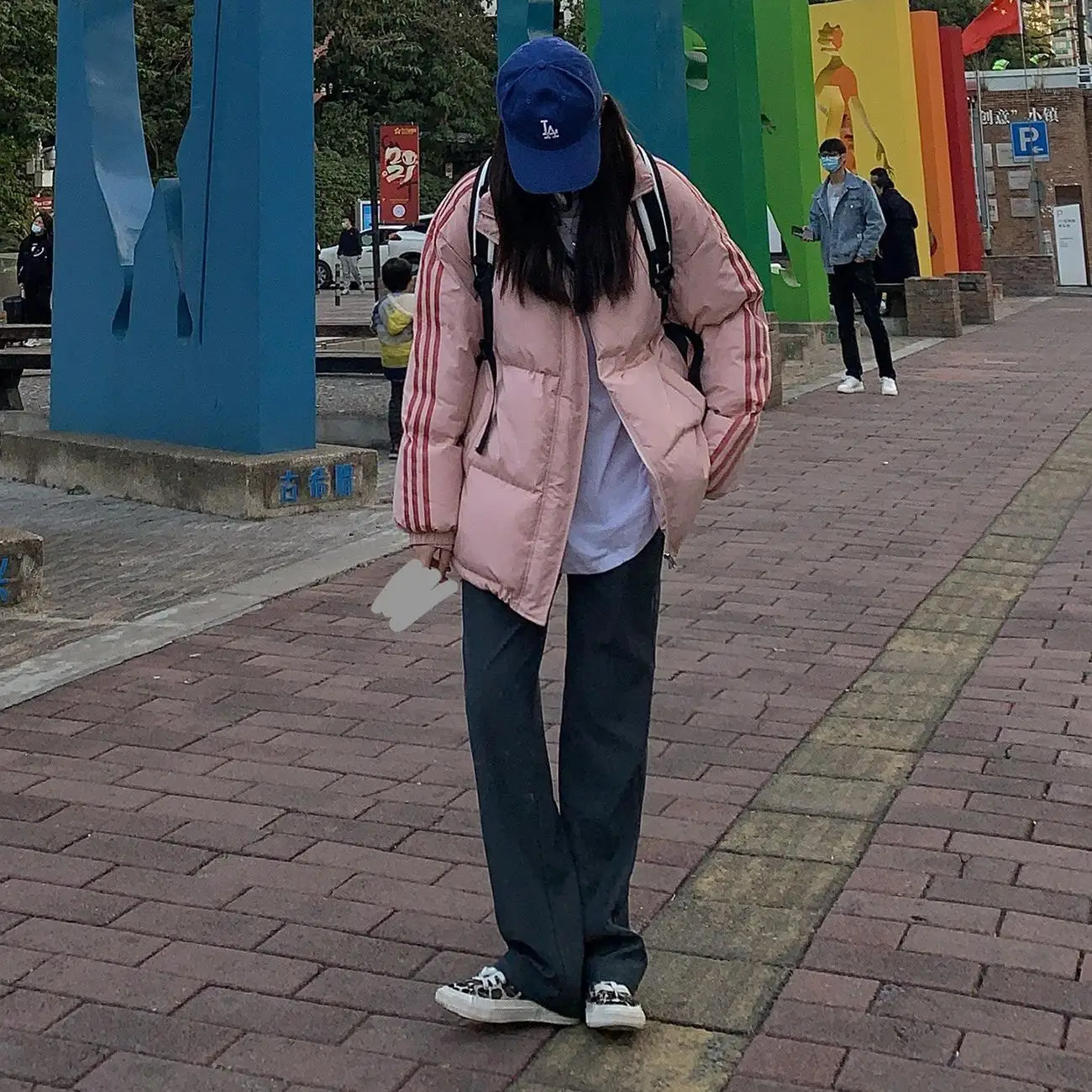 Winter Down Cotton Jacket 2021 New Korean Version of Loose Student Bread Clothes Women Winter Jacket Short Section Cotton Jacket