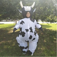 inflatable cow costume for women adult unisex anime fancy dress animal milk cattle carnival party christmas halloween purim