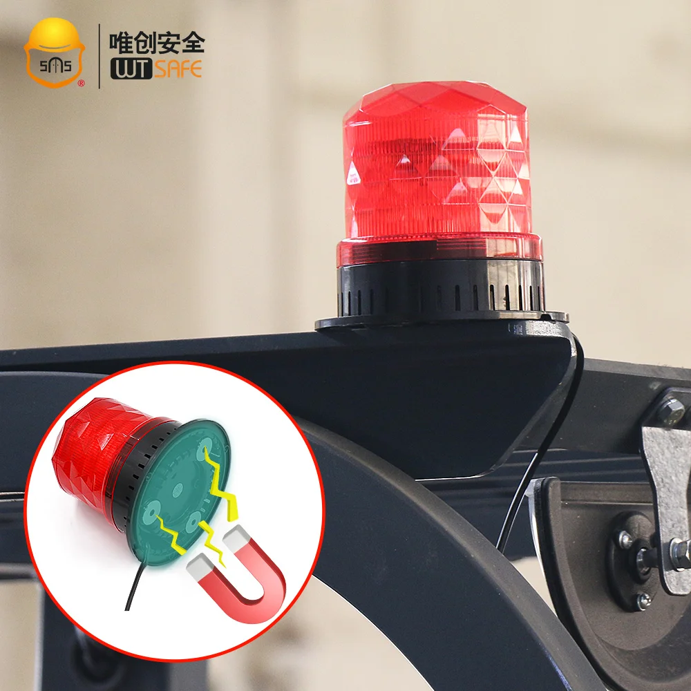 9 110V Грузовик Промышленные Строб маяк светильник 105Db звуковой сигнал вращающийся