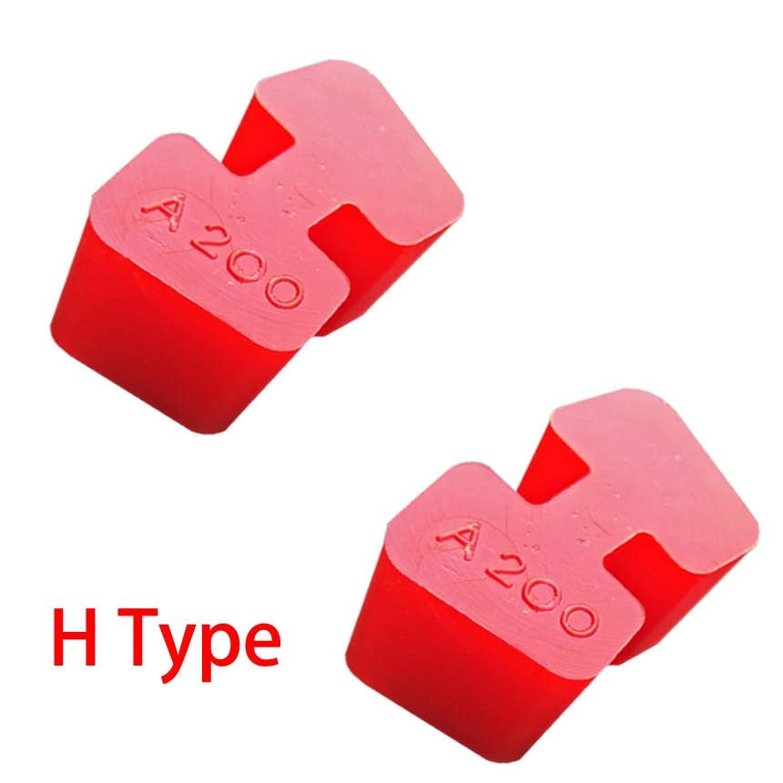 B160 B180 B200 B240 B280 H Type Red Polyurethane PU Flexible Pump Shaft Coupling Block Elastic Gasket Buffer Damper Cushion