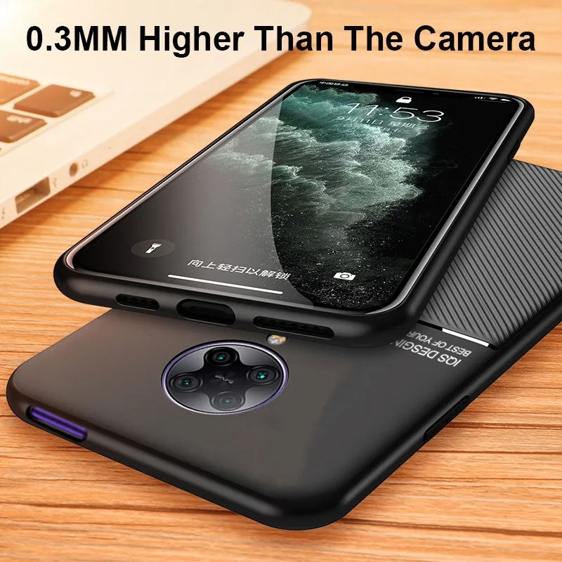 luxury leather matte phone case for xiaomi poco f2 pro redmi k40 gaming k20 k30 ultra note 5 pro 9c mi 10 lite cc9 8 pro cover free global shipping
