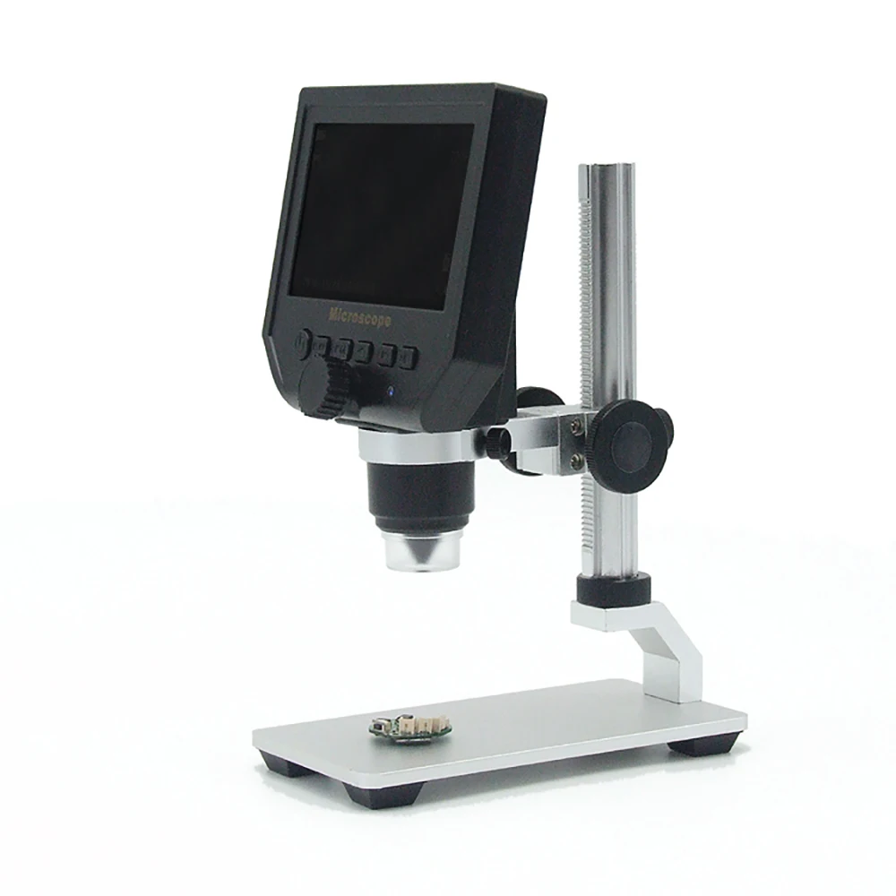 Микроскоп электронный 600X видео микроскоп паяльный 4 3 дюймов с ЖК экраном HD для