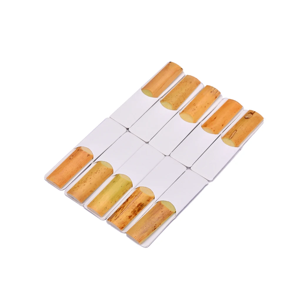 

10 Pcs Saxophone Reeds Soprano Saxophone Reeds Woodwind Instrument Parts