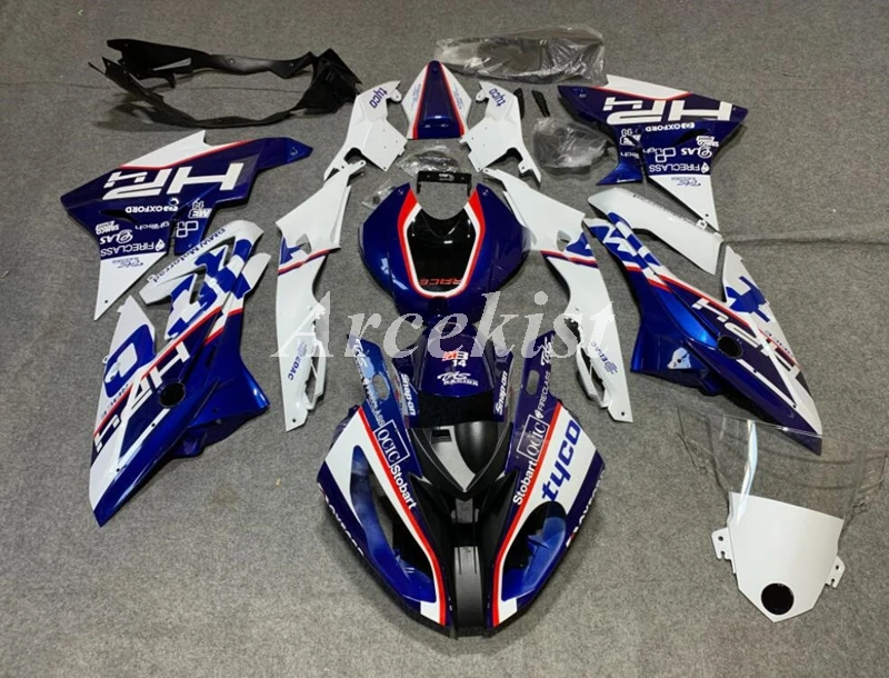 

New ABS whole Motorcycle Fairings Kit Fit For BMW S1000RR 2017 2018 17 18 HP4 bodywork Fairing set Custom Free Nice