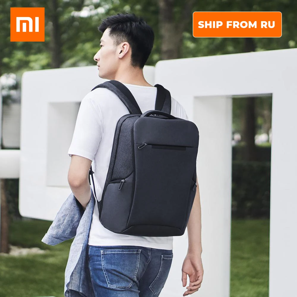  Оригинальные рюкзаки Xiaomi Mi backpack 2 для деловых поездок, 2 водонепроницаемые Открытые Сумки на 180 °, 26л, большая емкость, для 15,6 дюймового ш…