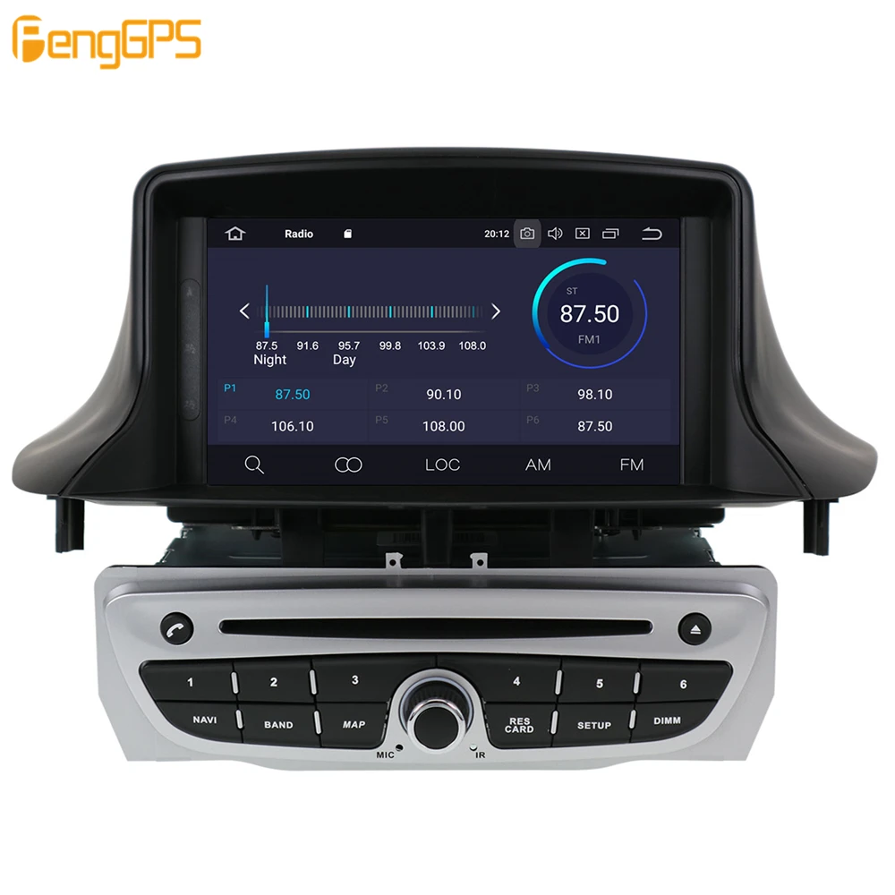 Для Renault Megane 3 Fluence Мультимедиа Android радио 2009 аудио автомобильный DVD плеер PX5 GPS
