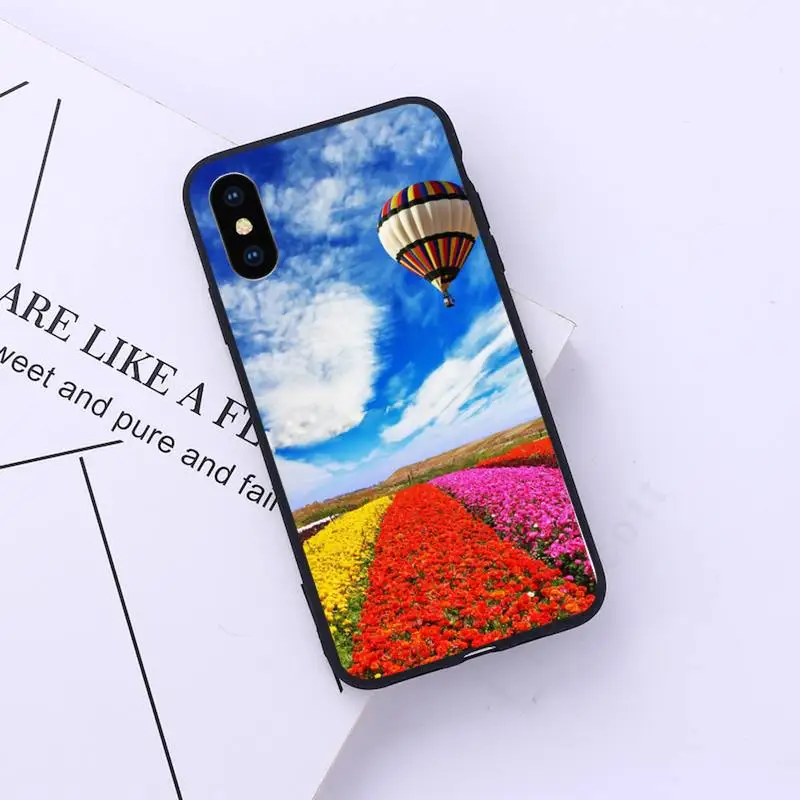 

Landscape sports hot air balloon Phone Case for iPhone 11 12 pro XS MAX 8 7 6 6S Plus X 5S SE 2020 XR