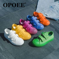 students canvas shoes breathable boys girls sports shoes fashion candy sneakers kindergarten kids toddler shoes sapato sh043