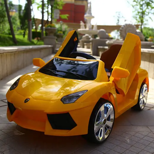 doubledriveYL Детский электрический автомобиль с четырьмя колесами, игрушечный автомобиль с дистанционным управлением, детский автомобиль для езды на автомобиле, зарядка, качели с дистанционным управлением, Радиоуправляемый автомобиль для детей 1-8 лет - Цвет: doubledriveYL