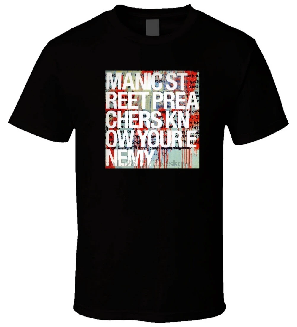 Manic Street Preachers 1 Т образные топы футболки Футболка 2xl 3xl 4xl для мужчин и женщин