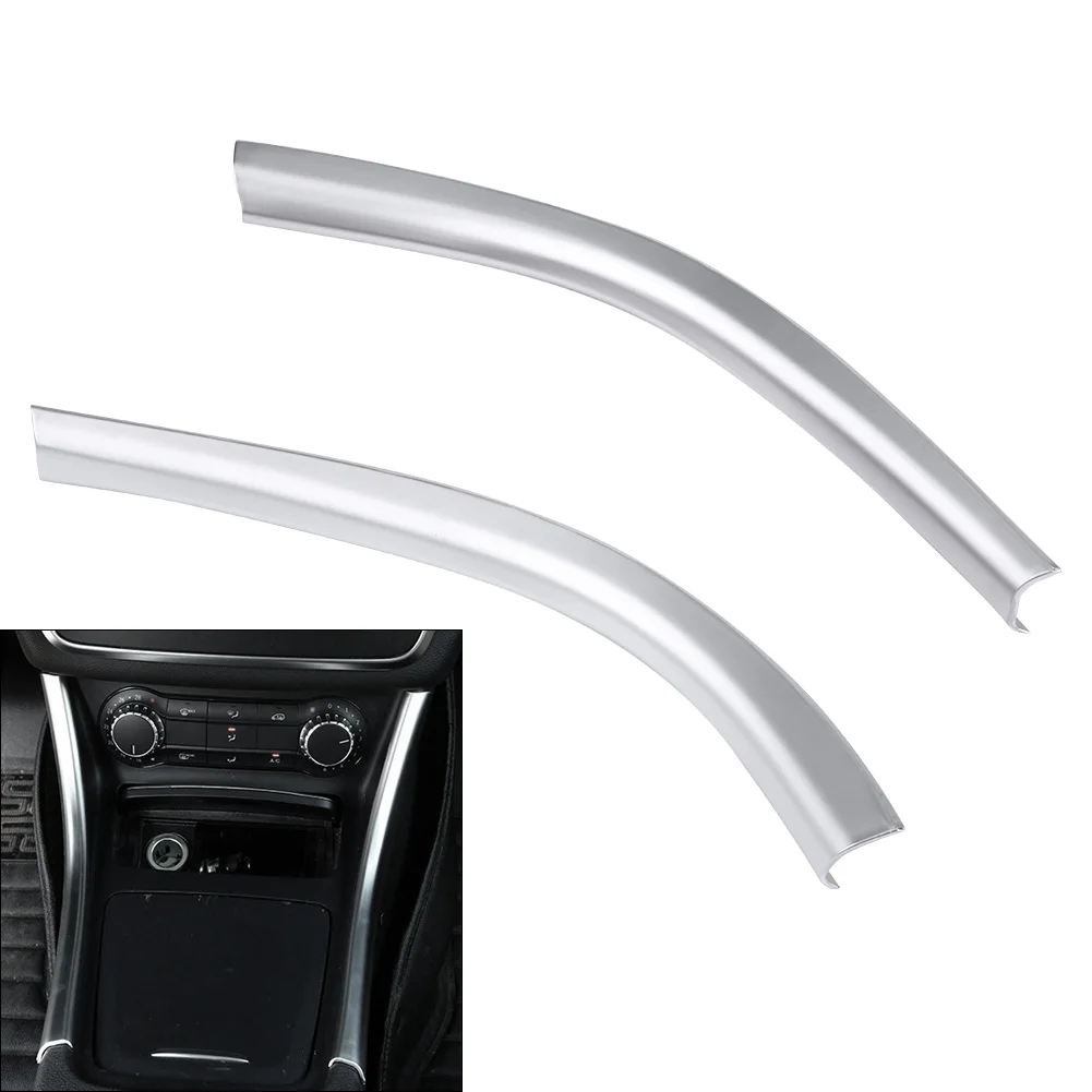 

Car Center Control Side Console Trims Decorative Sticker For Mercedes Benz A W176 CLA C117 GLA X156 Decoration Accessories