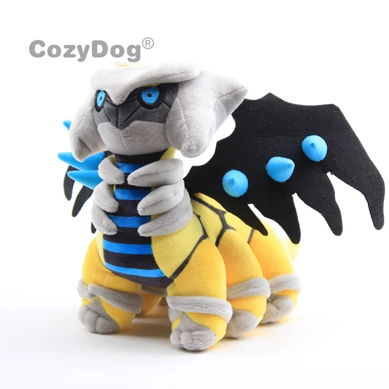 28 см Giratina плюшевые куклы мягкие игрушки динозавр Блестящий GIRATINA аниме плюшевые игрушки Детский подарок на день рождения Дракон марионетка куклы