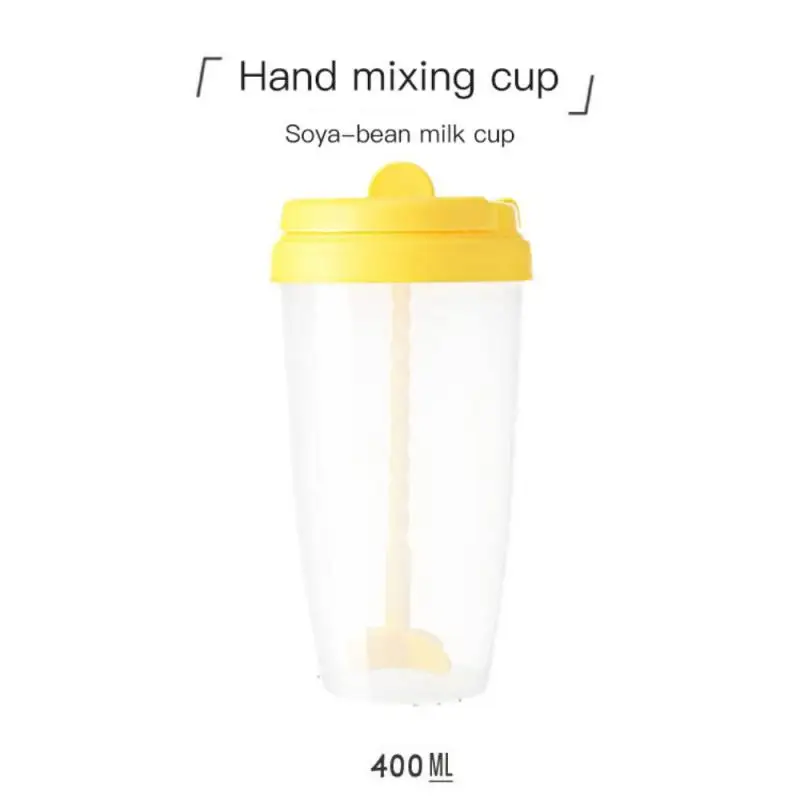 

Manual Whirlwind Stirring Cup Hand-Stirred Coffee Cup Soybean Milk Cup Juice Tea Sugar Blender Mini Food Processor Drinkware