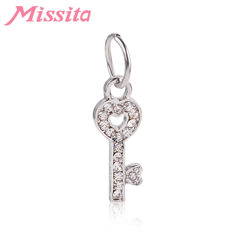 MISSITA 2019 новый брелок в форме сердца подходит для брендовых браслетов ожерелий