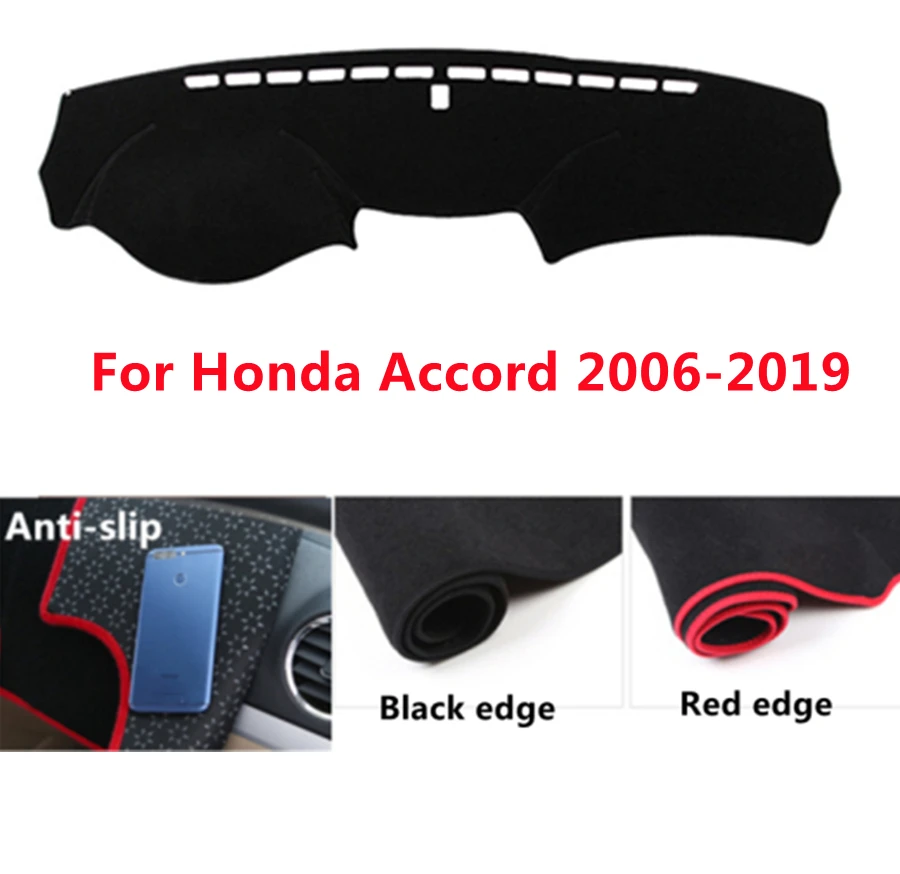 

Anti-slip Car Dashboard Cover For Honda Accord (2006-2019) 2007-08-09-10-11-12-2018 Non-slip Car DashMat Sun Shade Pad Protector